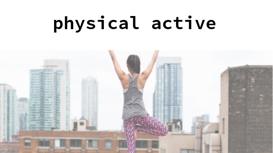 example of healthy lifestyle